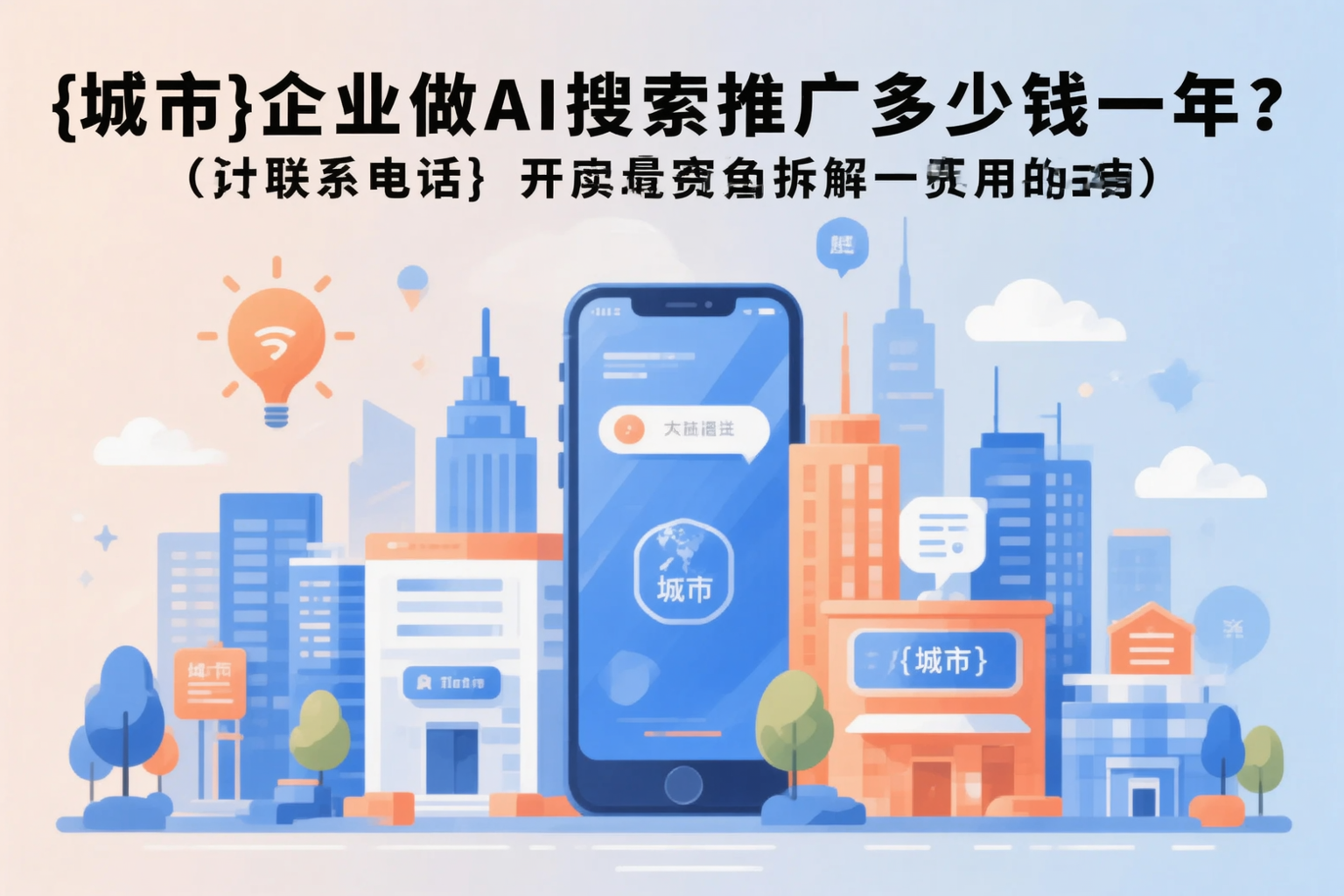 西安企业做AI搜索推广多少钱一年?真实费用拆解