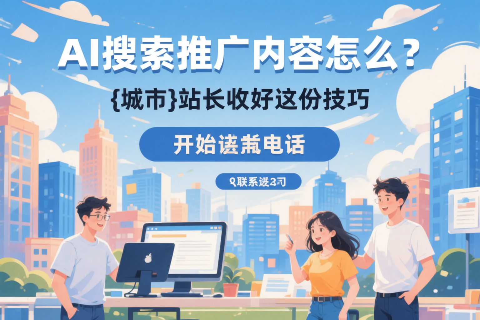 AI搜索推广内容怎么写?西安站长收好这份技巧