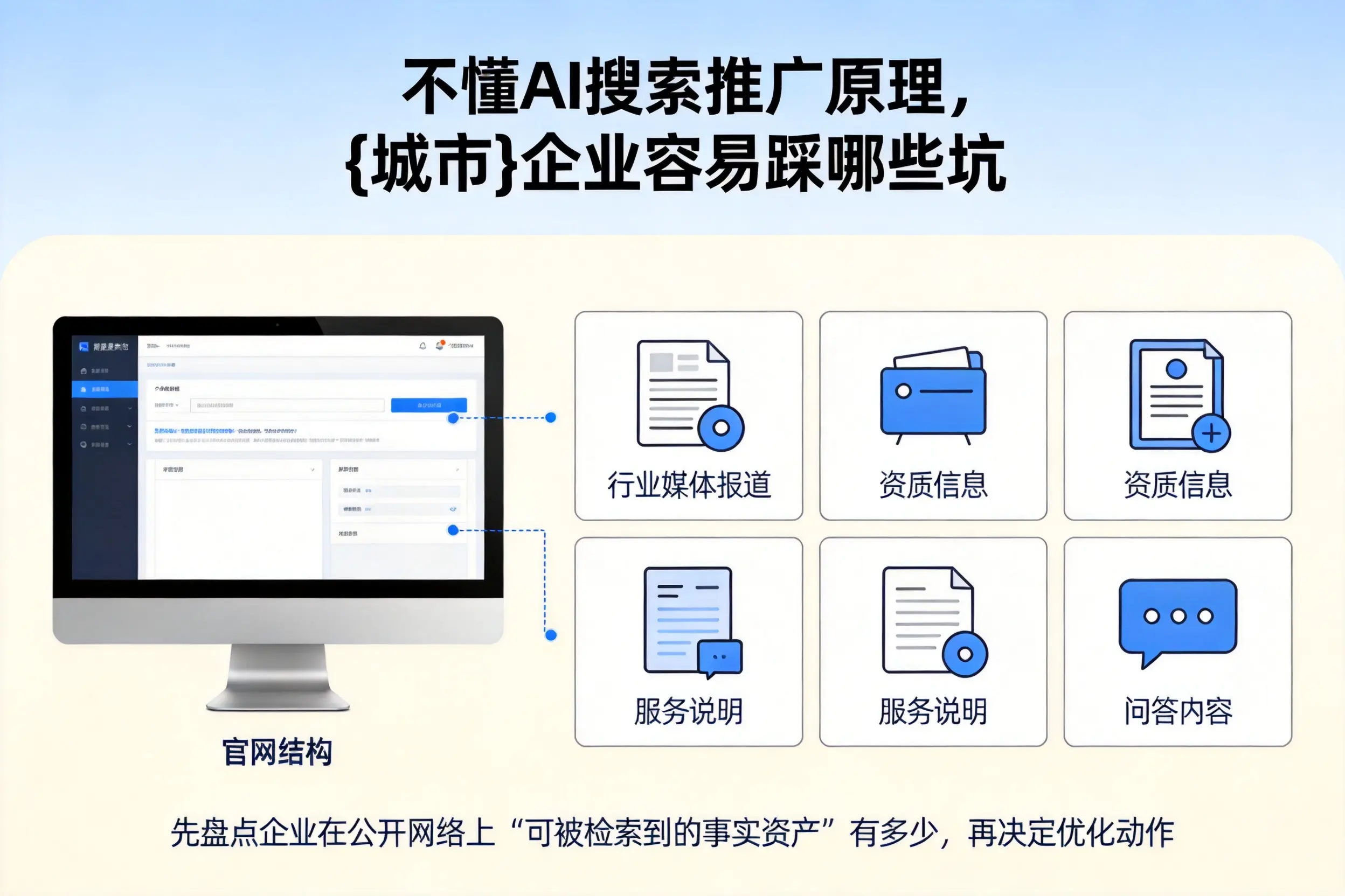不懂AI搜索推广原理,西安企业容易踩哪些坑