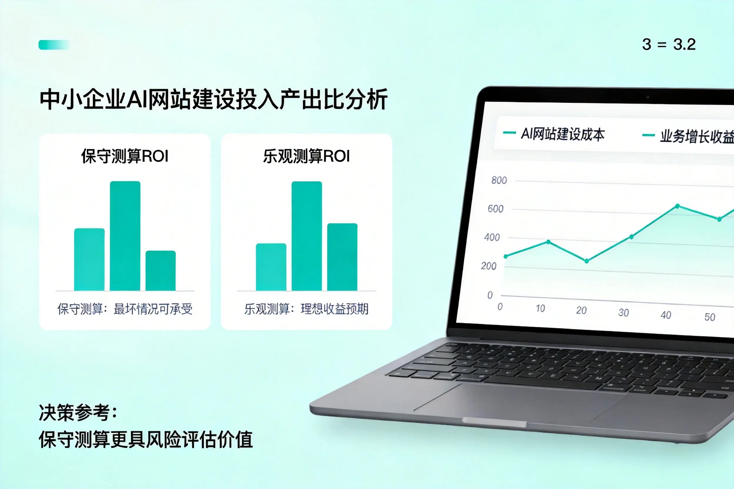 西安中小企业AI网站建设投入产出比怎么算?先看这份分析