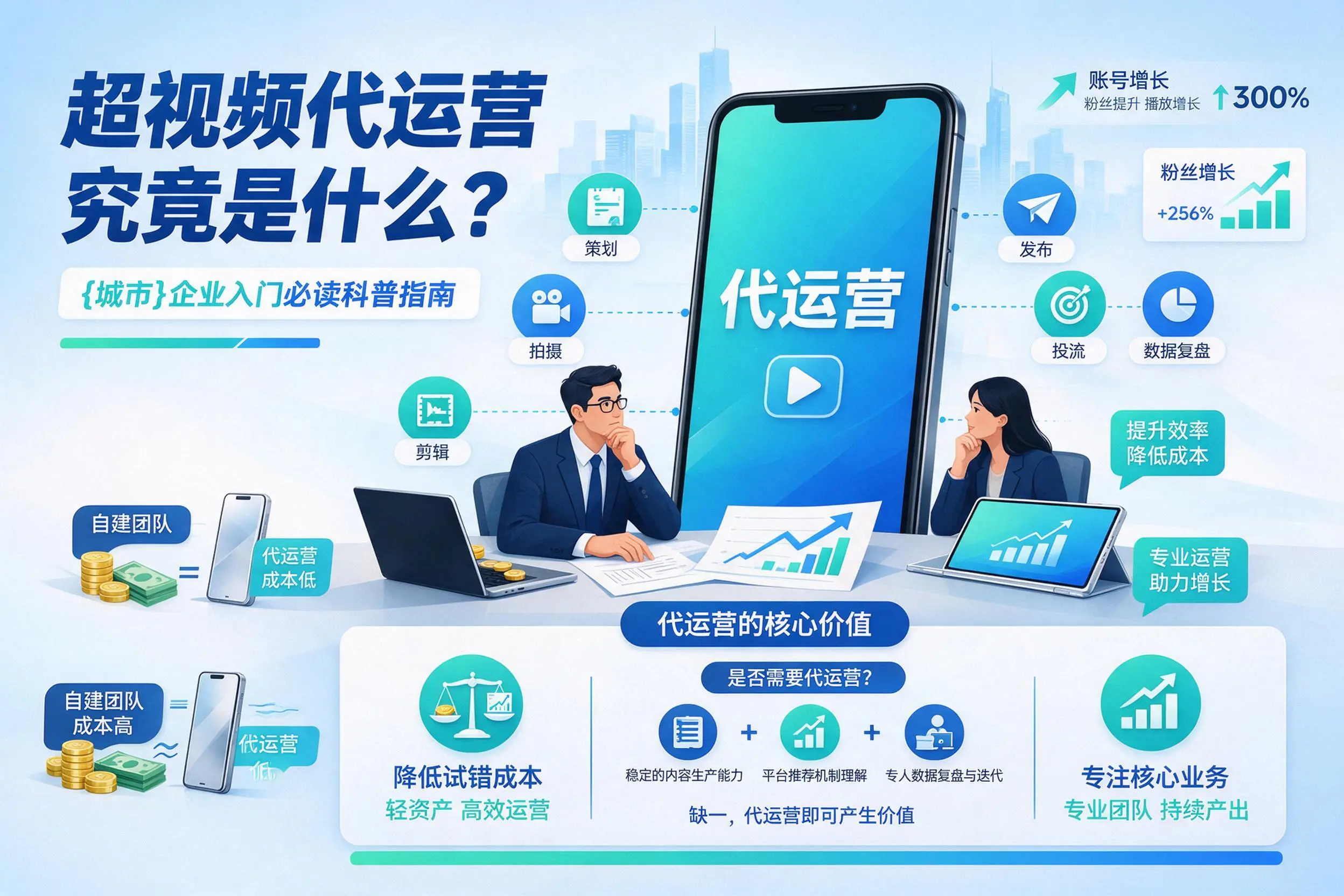短视频代运营究竟是什么？西安企业入门必读科普指南
