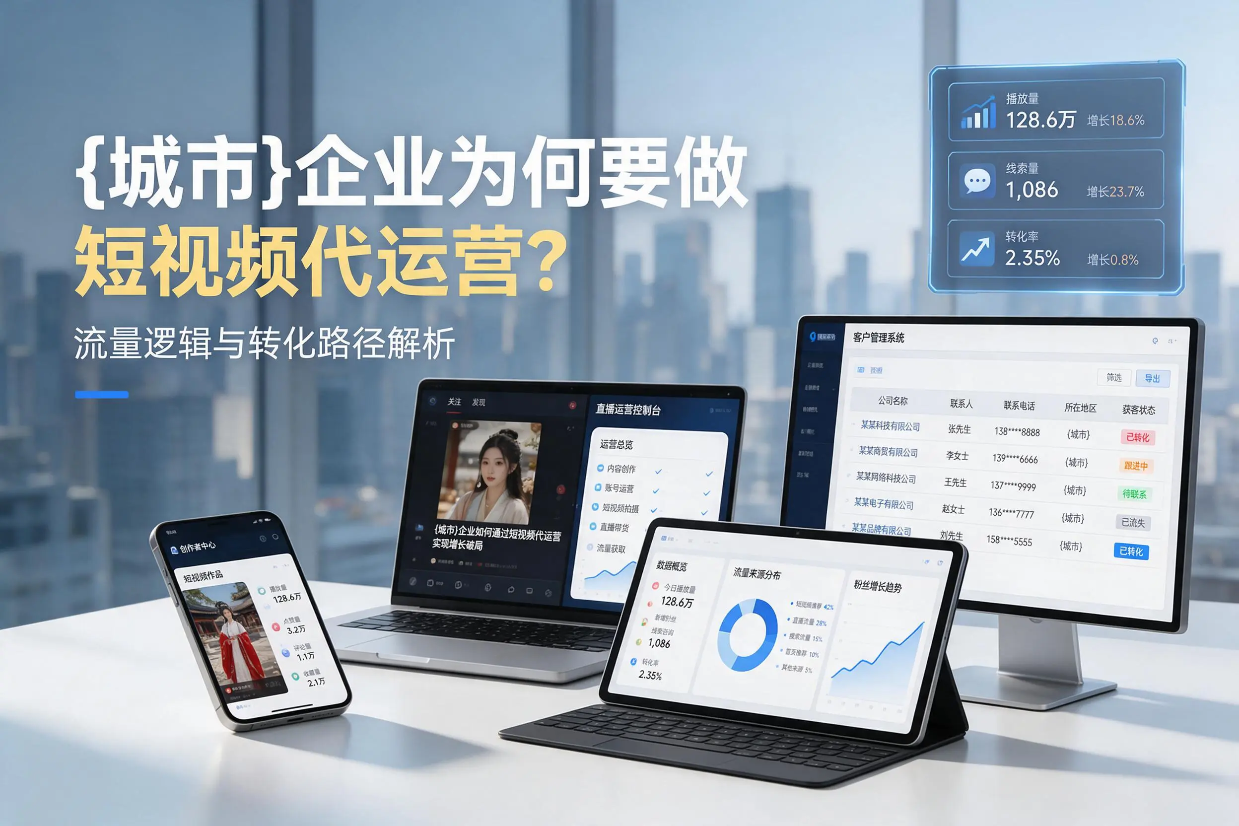 西安企业为何要做短视频代运营?流量逻辑与转化路径解析